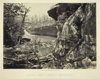 Lu-La Lake Lookout Mountain autorstwa George N. Barnard