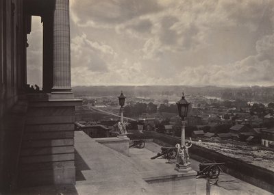Nashville z Kapitolu, lata 60. XIX wieku. autorstwa George N. Barnard