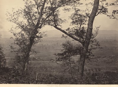Orchard Knob z Mission Ridge, 1864-1866 (zdjęcie) autorstwa George N. Barnard