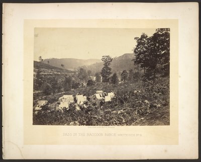 Przełęcz w Pasmie Szopów, Whiteside nr 2 autorstwa George N. Barnard