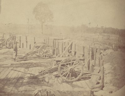 Rebel Works przed Atlantą, Georgia, nr 2, 1864. autorstwa George N. Barnard