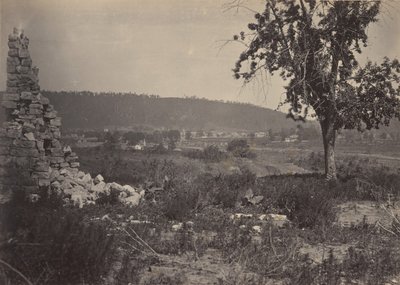 Ringgold, Gruzja, lata 60. XIX wieku. autorstwa George N. Barnard