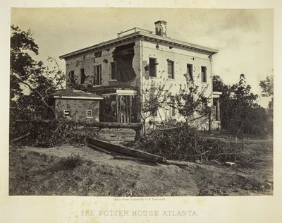 The Potter House Atlanta autorstwa George N. Barnard
