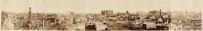 Bez tytułu (Chicago po pożarze w Chicago) autorstwa George N. Barnard