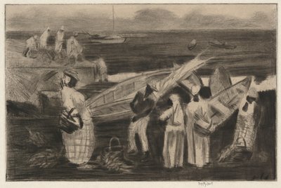Targowiska autorstwa George Overbury Hart