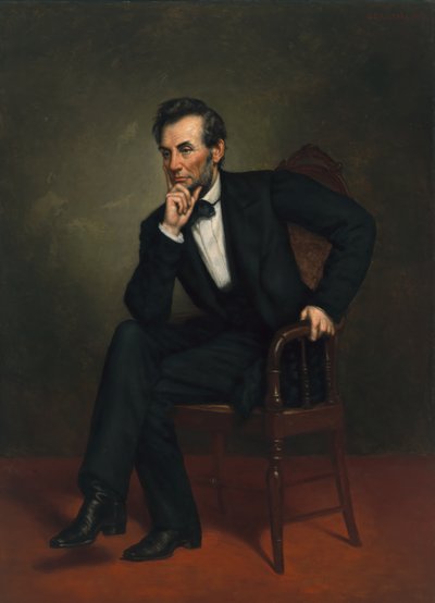 Abraham Lincoln (1809-1865) autorstwa George Peter Alexander Healy