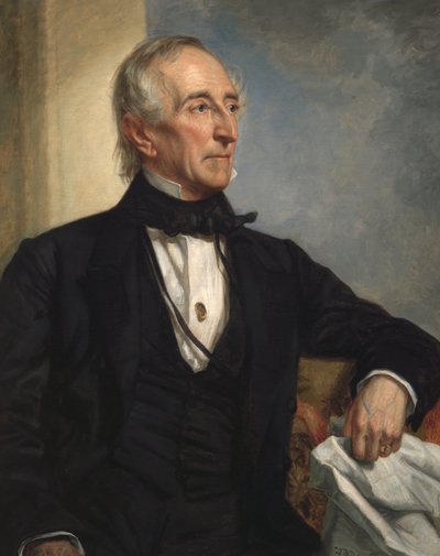 John Tyler (1790-1862) autorstwa George Peter Alexander Healy