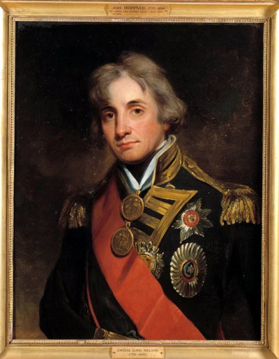 Portret Horatio Wicehrabia Nelson Książę Bronte (1758-1805) Wiceadmirał Obraz Georgesa Healy