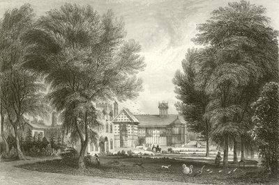 Stary Hall, Rufford autorstwa George Pickering
