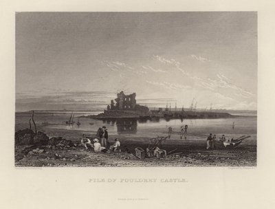 Stos zamku Fouldrey autorstwa George Pickering