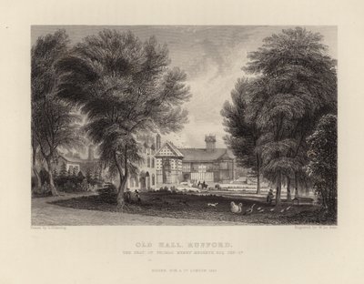 Rufford Old Hall autorstwa George Pickering
