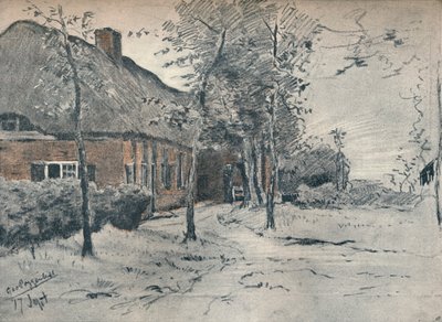 "Folwark Holenderski", ok. 1900. autorstwa George Poggenbeek
