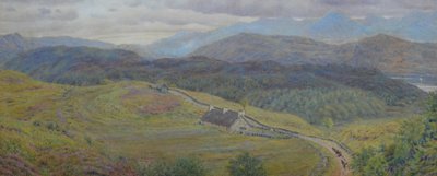 At Arisaig - wybrzeże Invernessshire, ok. 1866 (akwarela) autorstwa George Price Boyce