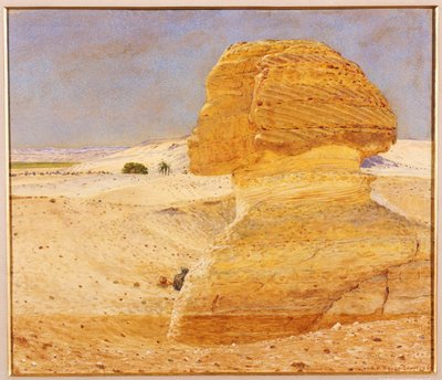 Wielki Sfinks w Gizeh, 1862 autorstwa George Price Boyce