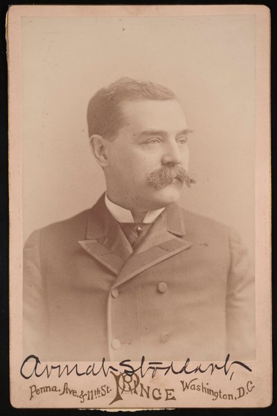 Portret Armata Stoddarta 1842-1910, przed 1892. autorstwa George Prince