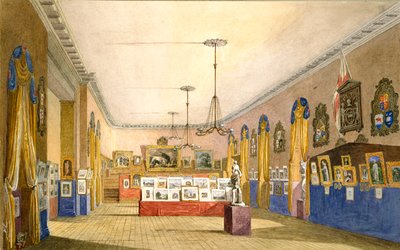 Wystawa w Starym Ratuszu, Oksford, 1854 autorstwa George Pyne