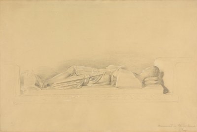Wizerunek krzyżowca, kościół Stisted autorstwa George Richmond