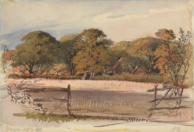 Margate, 2 października 1850 r. autorstwa George Richmond