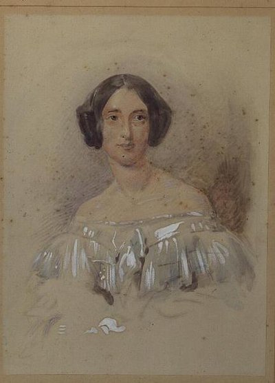 Portret Fanny (Frances) Cartwright autorstwa George Richmond
