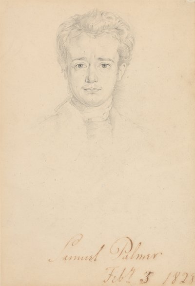 Portret Samuela Palmera, 5 lutego 1828 r. autorstwa George Richmond