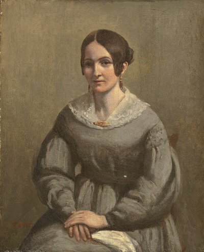Portret młodej kobiety, autorstwa George Richmond