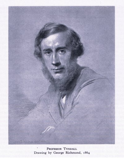 Profesor Tyndall, z British Adventure wydanego przez Collins, 1947 autorstwa George Richmond