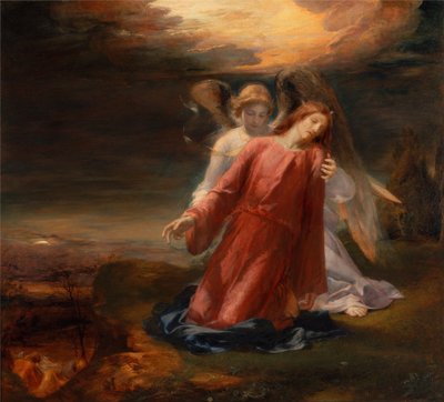 Agonia w ogrodzie Getsemane autorstwa George Richmond
