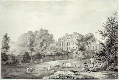 Widok na Kenwood (ołówek na papierze) autorstwa George Robertson