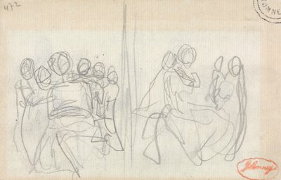 Matka i dzieci: Dwa badania autorstwa George Romney