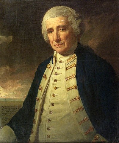 Admirał John Forbes (1714-1796) autorstwa George Romney