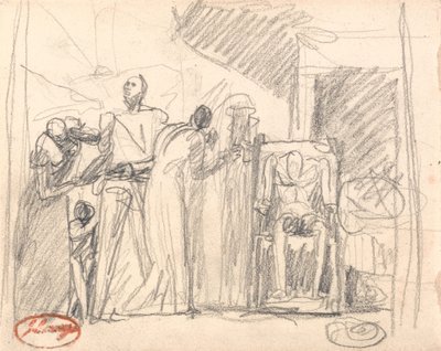Etapy życia człowieka: starość autorstwa George Romney