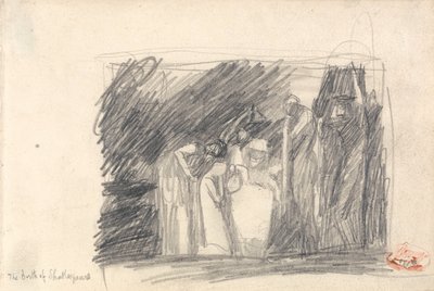 Narodziny człowieka autorstwa George Romney