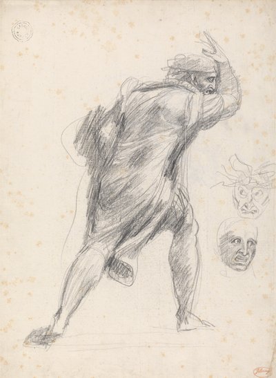 Bolingbroke i Head of a Fiend autorstwa George Romney