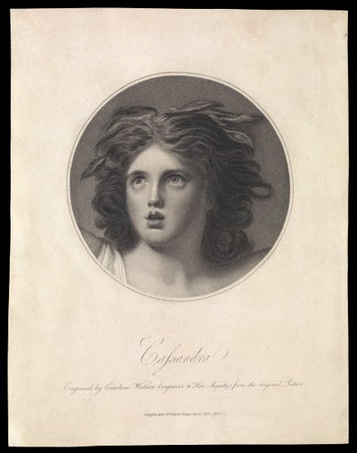Kasandra autorstwa George Romney