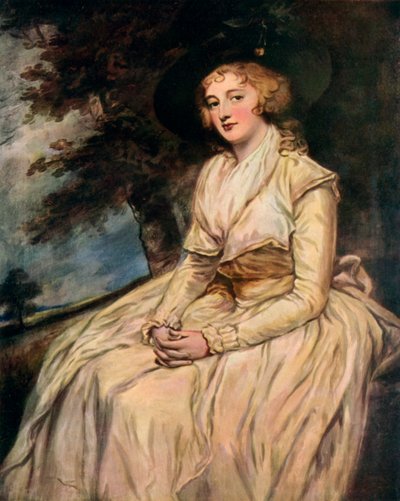 Charlotte, Lady Milnes XVIII wiek 1910. autorstwa George Romney