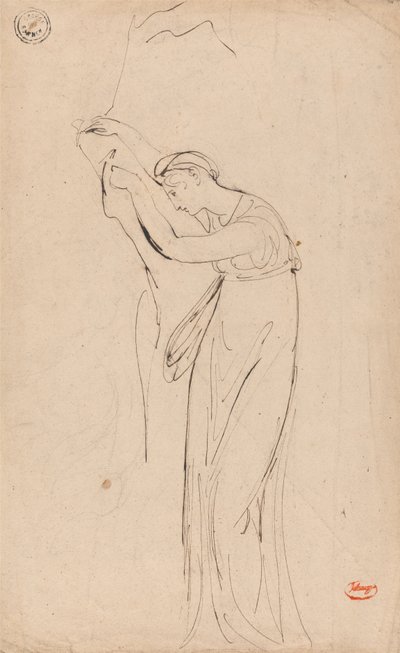 Klasyczna nimfa autorstwa George Romney