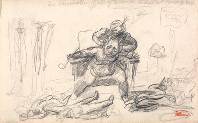 Demoniczny władca i poddani: "Nieszczęsne skutki wojny dla Johna Bulla...". autorstwa George Romney