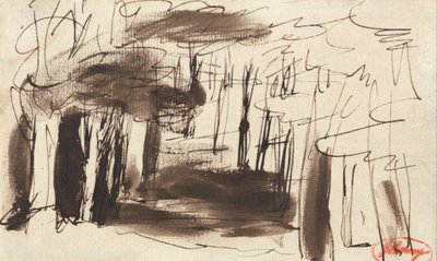 Eartham Wood autorstwa George Romney