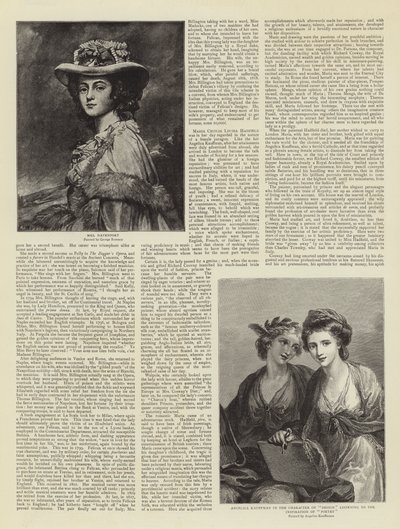 Uczciwe gwiazdy minionych dni autorstwa George Romney