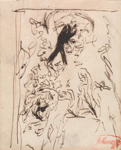 Upadek zbuntowanych aniołów autorstwa George Romney