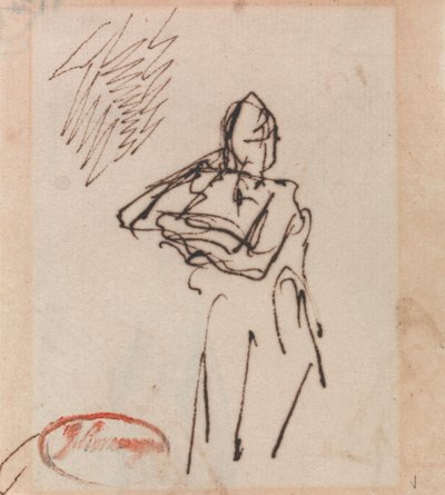 Postać kobieca autorstwa George Romney