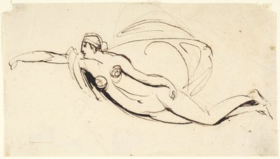 Akt kobiecy autorstwa George Romney