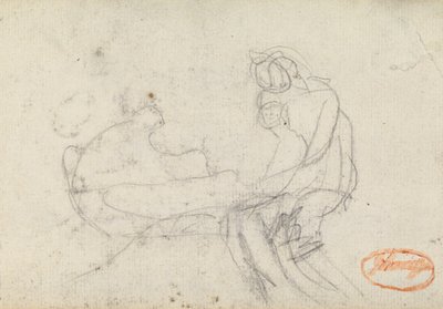 Rysunek Badanie składu 13 autorstwa George Romney