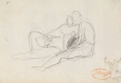 Rysunek Badanie składu 17 autorstwa George Romney