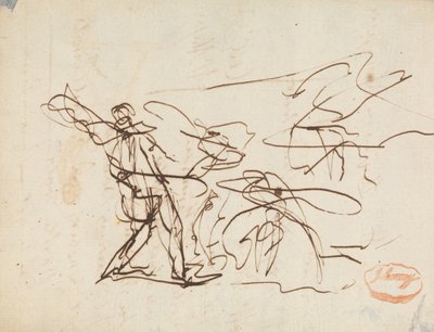 Wykres Badanie składu 25 autorstwa George Romney