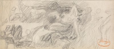 Studium kompozycji figuralnej nr 26 autorstwa George Romney