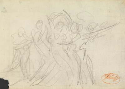 Studium kompozycji figuralnej nr 27 autorstwa George Romney