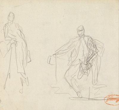 Rysunek Badanie składu 30 autorstwa George Romney