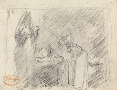 Studium kompozycji figur 42 autorstwa George Romney