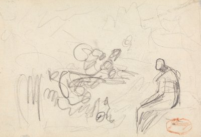 Studium kompozycji figur 43 autorstwa George Romney